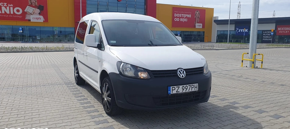 Volkswagen Caddy cena 42900 przebieg: 207900, rok produkcji 2014 z Koszalin małe 781